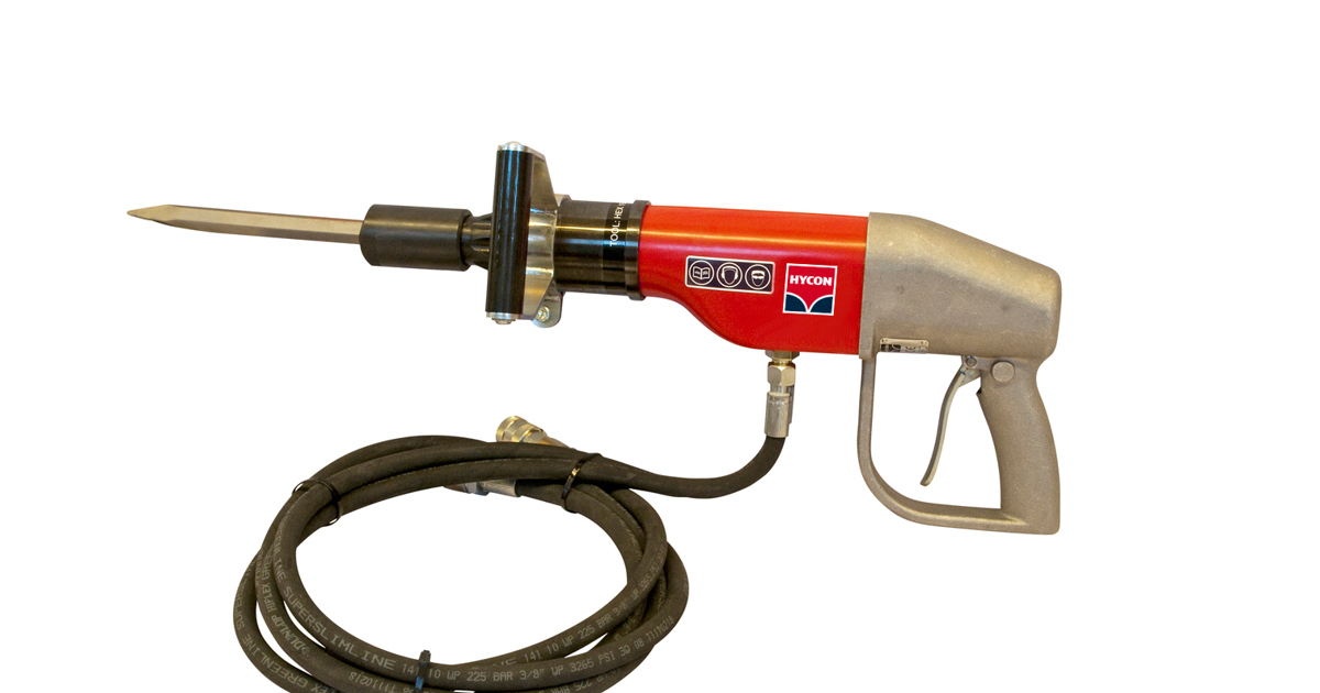 Lightweight hydraulic handheld breaker - HH10RV
