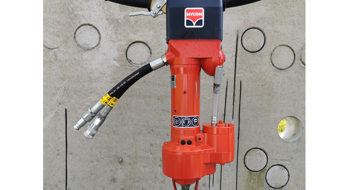 HYCON Handheld Hydraulic Rock drill HRD28X