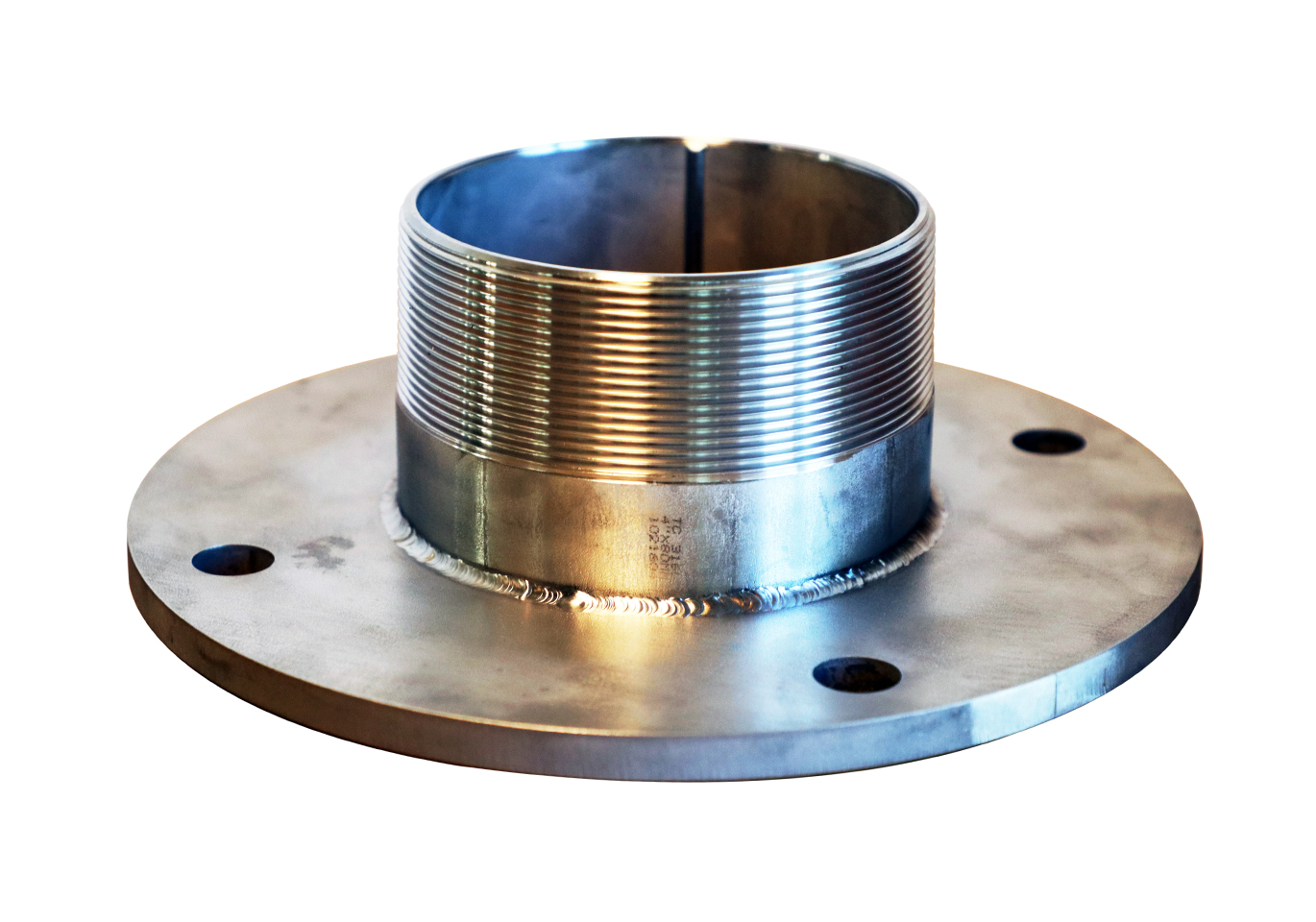 Sigma 2-Inch 3-Bolt Inlet Flange With NPT Thread - For Water Pump, Equipment Type Inlet Flange, #396954