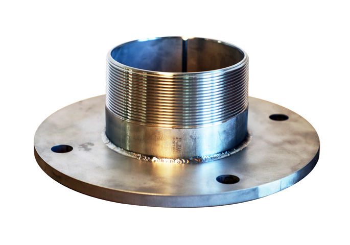 Sigma 2-Inch 3-Bolt Inlet Flange With NPT Thread - For Water Pump, Equipment Type Inlet Flange, #396954