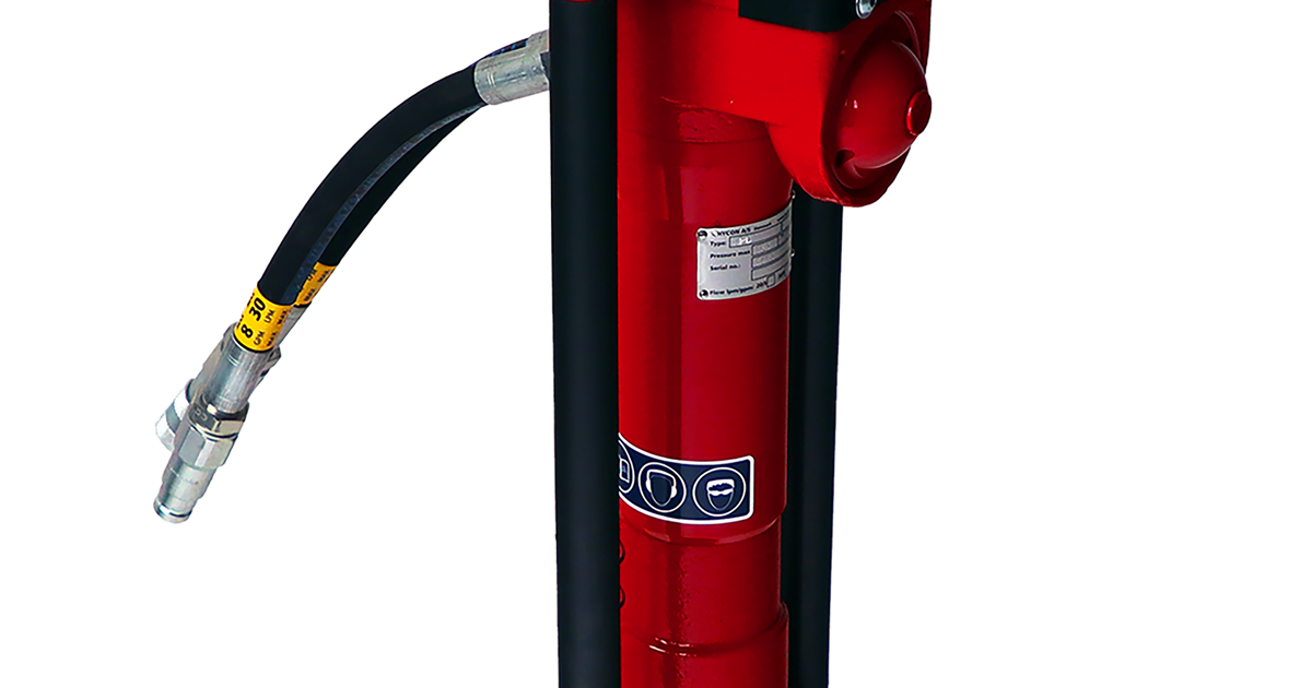 Pier/post Hand Driver HYCON - Handheld Hydraulic Post Driver