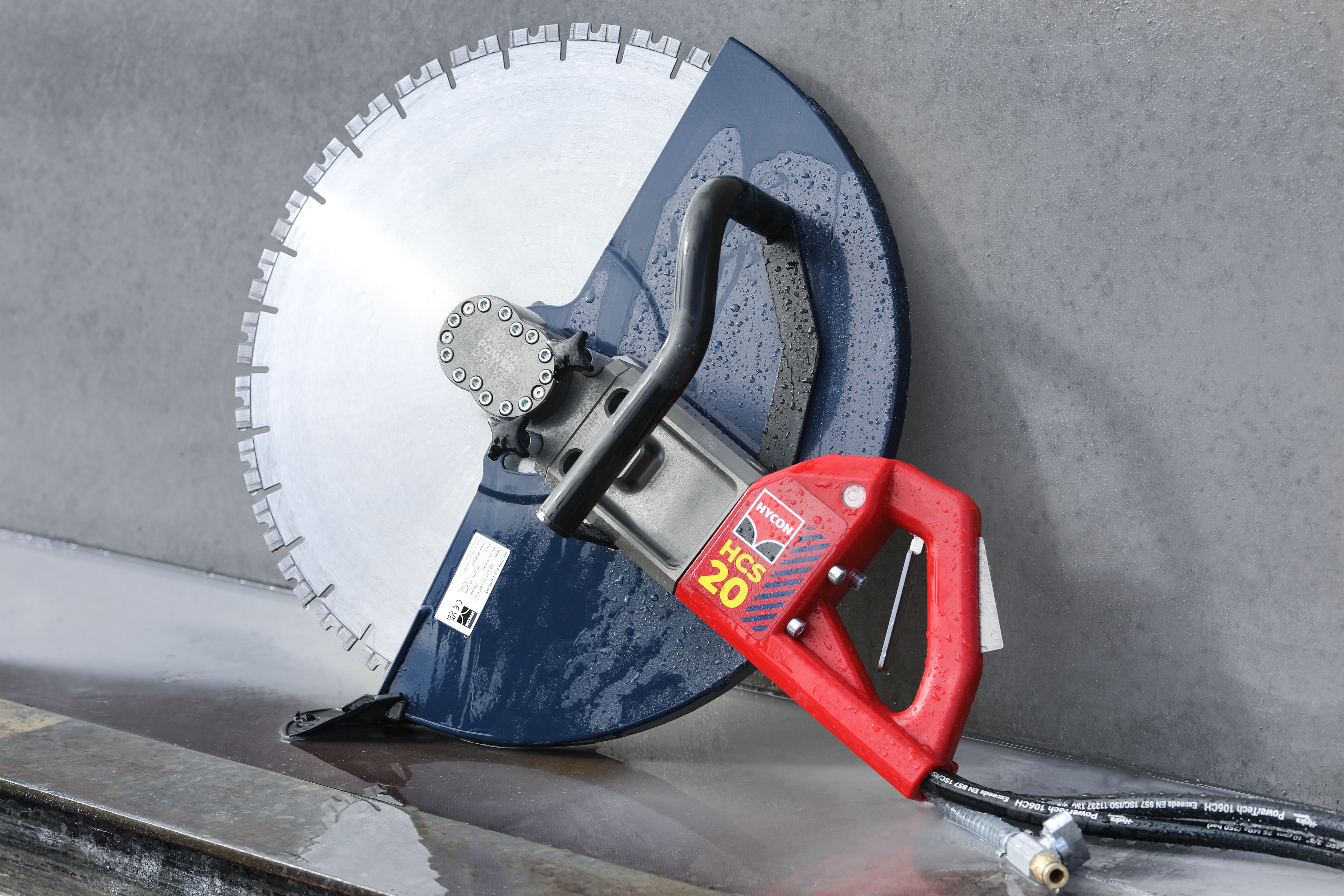 HYCON Large Handheld Hydraulic Concrete Cut-off Saw - HCS20